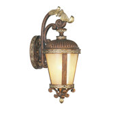 Seville Outdoor Wall Lantern in Palacial Bronze