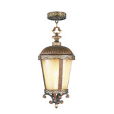 Seville Outdoor Hanging Lantern in Palacial Bronze