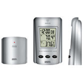 Wireless Digital Outdoor Thermometer and Clock
