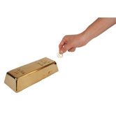 Coin Bank Gold Bar