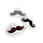Mustache Bag Clips (Set of 3)