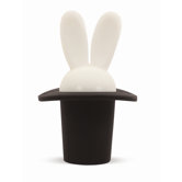 Rabbit in Hat Wine Stopper
