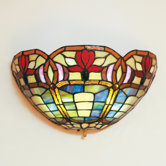 Ambiance Floral Rim Wall Sconce