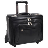 R Series Sheridan Leather 2-in-1 Removable Catalog Case in Black