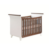 Piccolo Sleigh Crib with Toddler Gate