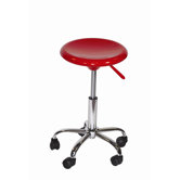 Height Adjustable Stool with Casters
