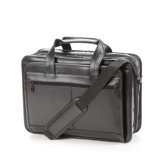 Expandable Leather Briefcase