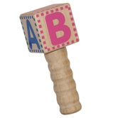 Block Baby Rattle