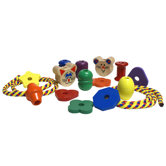 Lacing Beads and Shapes Set