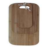 3 Piece Bamboo Cutting Board Set