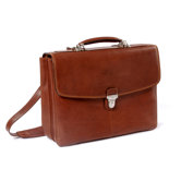 Bella Russo 17" Laptop Double Compartment Briefcase