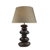 Elemis One Light Table Lamp in Natural Stone