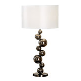 Cleona Table Lamp in Black Chrome