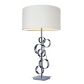 Avon One Light Table Lamp in Chrome