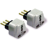 Lewis N. Clark Italy Grounded Adapter Plug
