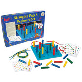 Stringing Pegs and Pegboard Set