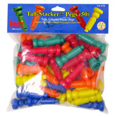 Tall - Stacker Pegs - 50 Pack