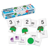 Early Math Skills Wall Pocket Chart Card Set