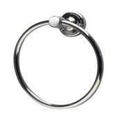 Waterford Towel Ring in Polished Nickel