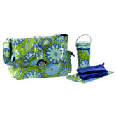 Laminated Buckle Diaper Bag Clutch Set