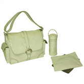 Laminated Buckle Diaper Bag Set