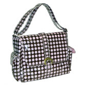 Laminated Buckle Diaper Bag Set