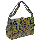 Laminated Buckle Diaper Bag Set