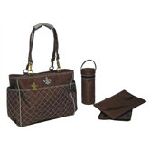 N` Orleans Quilted Tote Diaper Bag