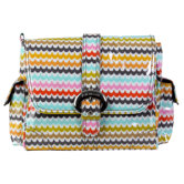 Coated Midi Buckle Bag