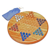Chinese Checkers Set with Marbles