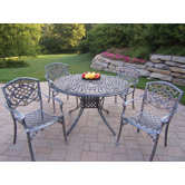 Capitol Mississippi 5 Piece Dining Set