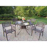 Sunray Mississippi 5 Piece Dining Set