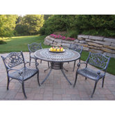 Sunray Hummingbird 5 Piece Dining Set