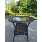Oakland Living Resin Wicker Coffee Table