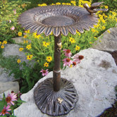 Sunflower Bird Bath