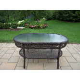 Elite Resin Wicker Coffee Table