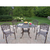 Mississippi 5 Piece Fully Dining Set