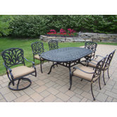 Hampton 7 Piece Dining Set with Cushions
