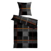 2-er Pack Kissenbezug "Glasgow" in Schwarz