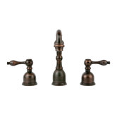 Double Handle Widespread  Bathroom Faucet