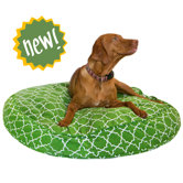 Title Track Round Dog Duvet