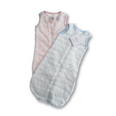 zzZipMe Sack in Pastel Pink Puff Circle