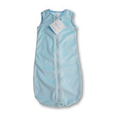 zzZipMe Sack in Pastel Blue Baby Velvet Solid Pastel