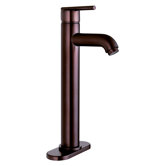 Single Handle Lavatory Faucet with Single Hole Installation