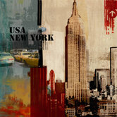 Big Apple Canvas Art