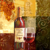Tuscan Vintage I Canvas Wall Art