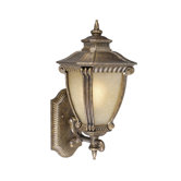 Arles 9" Outdoor Wall Lantern in Gilded Umber