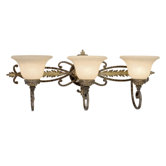 Dynasty  Vanity Light in Forum Patina
