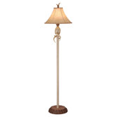Lodge Floor Lamp in Noachian Stone