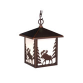 Yellowstone Outdoor Pendant in Burnished Bronze